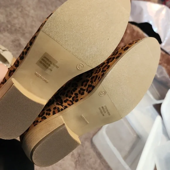 NWNB leopard print booties - Picture 3 of 5